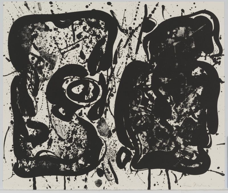 Sam Francis, Dark Egg, March 11-14, 1963