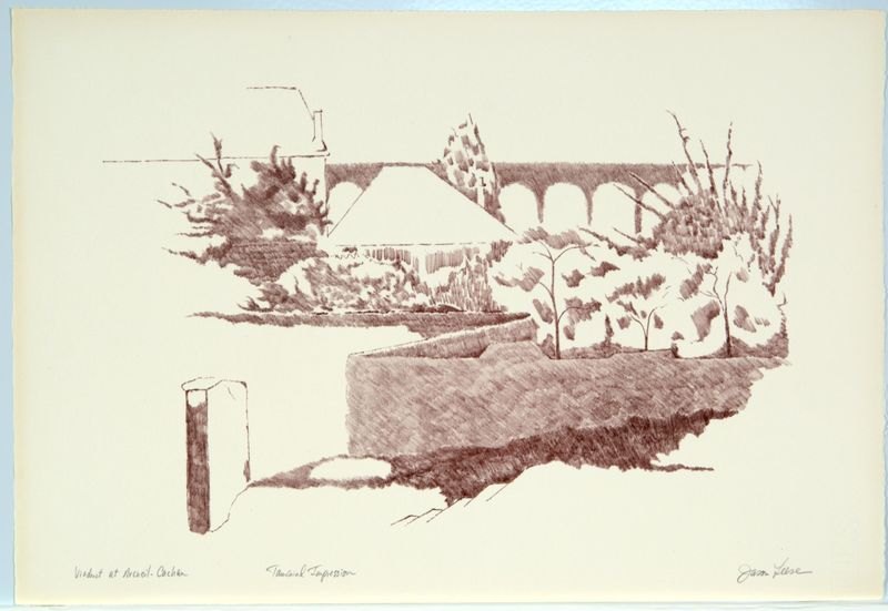 Jason Leese, Viaduct at Arcueil-Cachan (Scenes of Paris VII), 1963