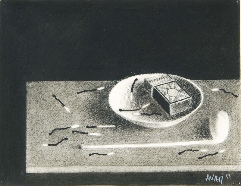 Mario Avati, Still Life with Matches, 1959