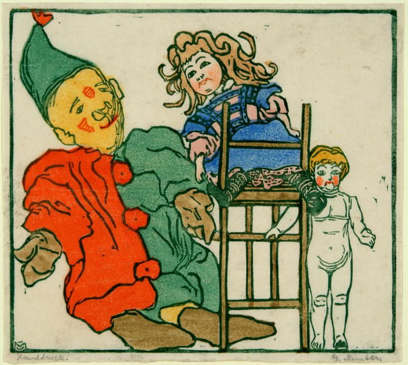 Gabriele Münter, In Conversation, 1908