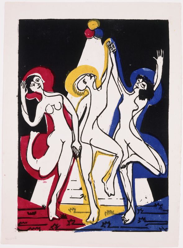 Ernst Ludwig Kirchner, Color Dance, 1933