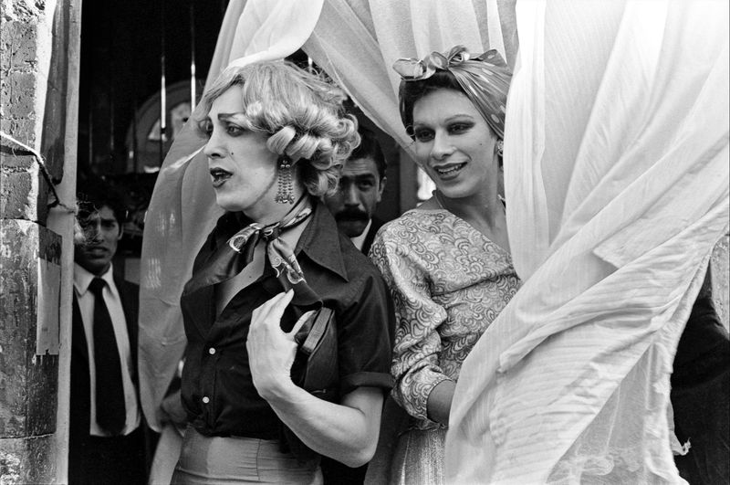 Terry Holiday y Federico (Terry Holiday and Federico), by Yolanda Andrade, 1977