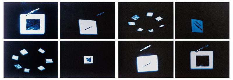 Glass Pieces, Life Slices, by Iole de Freitas, 1976