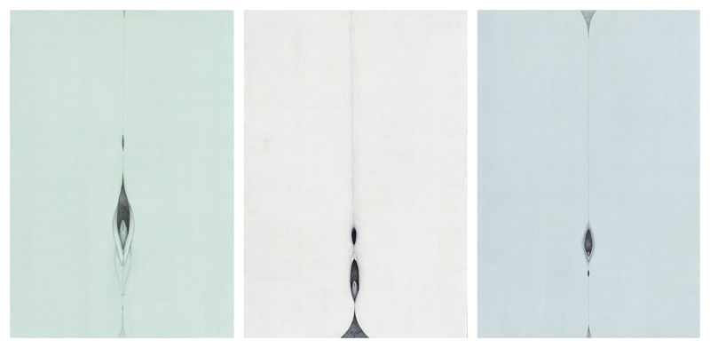 Vulvosa (tríptico) (Vulviform [triptych]), by Mercedes Elena González, 1979–81