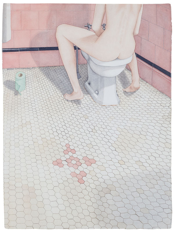 Sin título (Untitled), from the series Baños (Bathrooms), by Karen Lamassonne, 1978–81