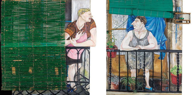 Les veines / Las vecinas (The neighbors), by Marcia Schvartz, 1980