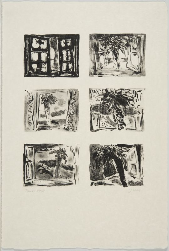 William Brice, Ensenada Windows, January 1962