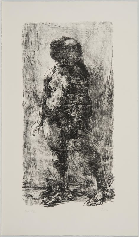 William Brice, Standing Figure, February 1962