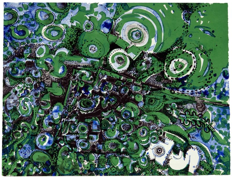 Lee Mullican, Sleeping Gypsy, September 17-October 12, 1964