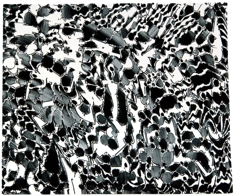 Lee Mullican, Tide Flight, December 7-9, 1964