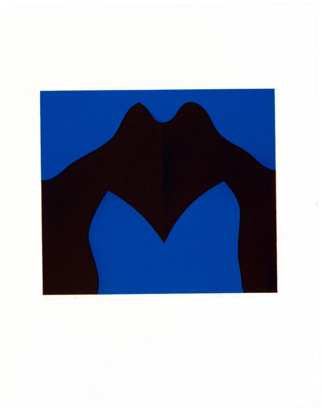 Clinton Adams, Cibola Series (Blue), December 12,1968-January 13,1969