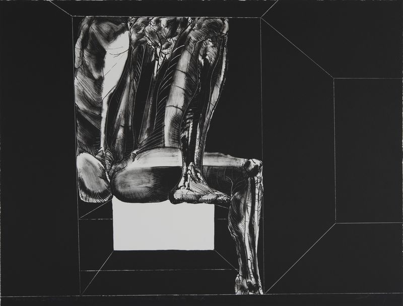 Jan Stussy, Boxed Man in a Box, March 26-30, 1970