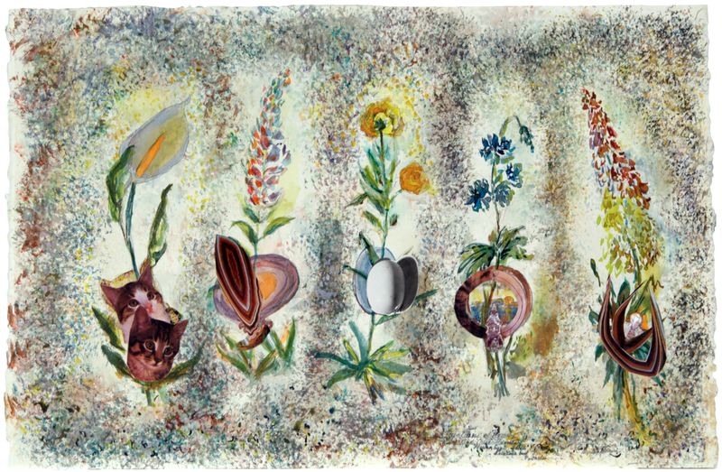 Dorothy Woodhead Brown, Fountains of Home, Theme and Variations, 1973