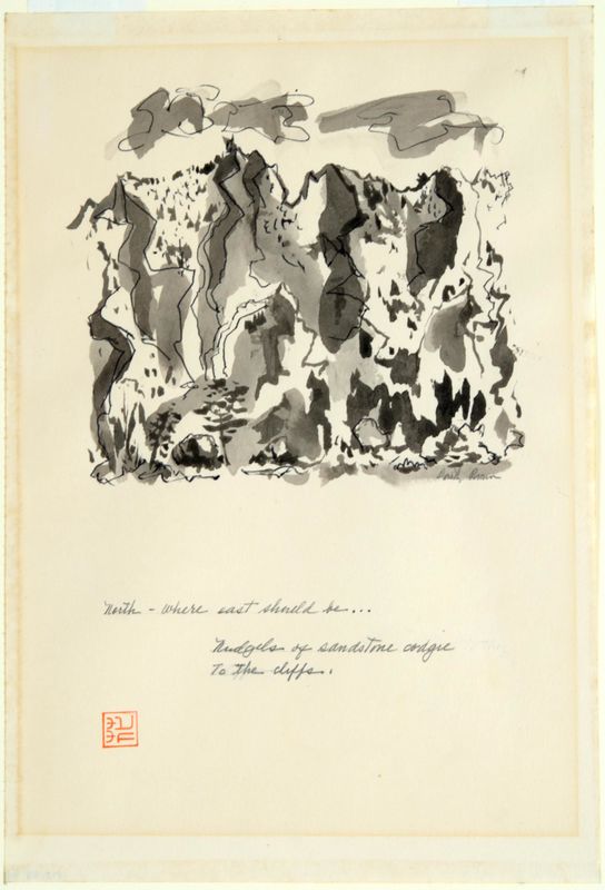 Dorothy Woodhead Brown, North - Where West Should Be, 1970