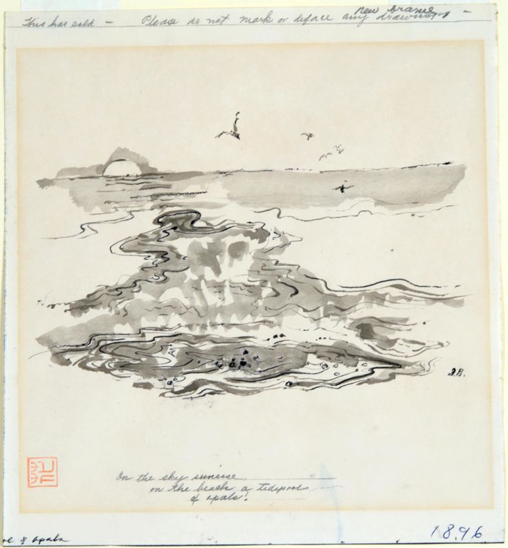Dorothy Woodhead Brown, Tidepool of Opals, 1970