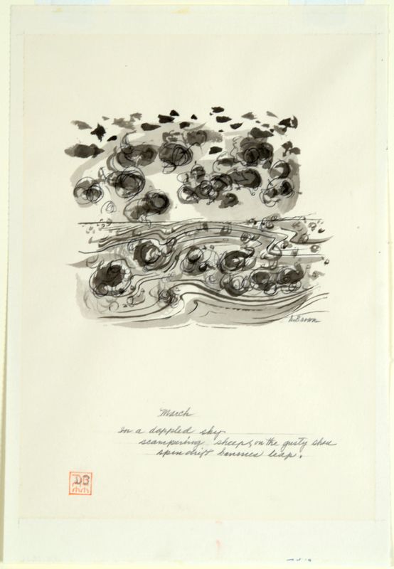 Dorothy Woodhead Brown, Windy March, 1970