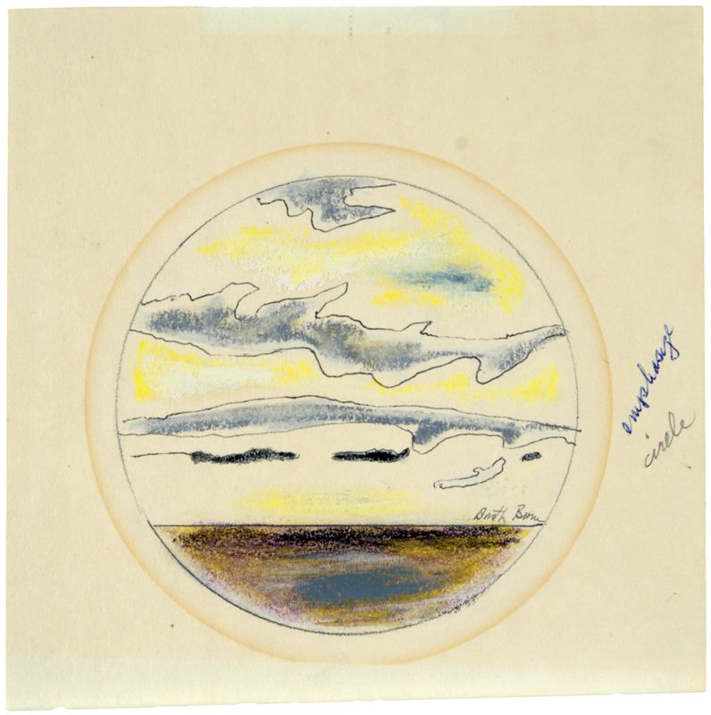 Dorothy Woodhead Brown, Portholes - Fishbank and Fog-Dog, 1968