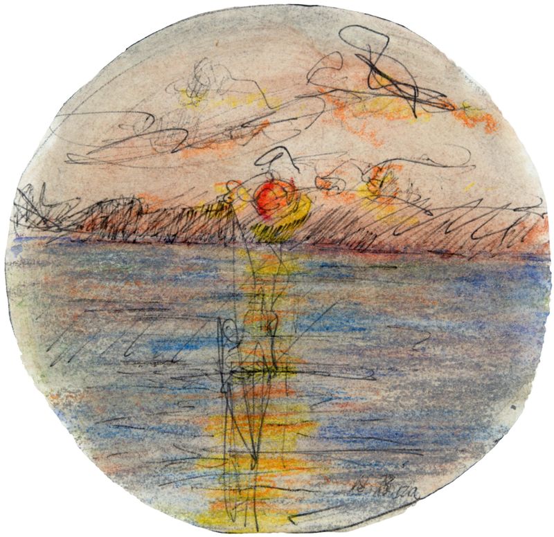 Dorothy Woodhead Brown, Same Day, Sun-up and Sun-down, 1968