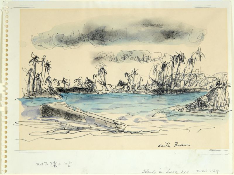 Dorothy Woodhead Brown, Islands in Suva, 1966