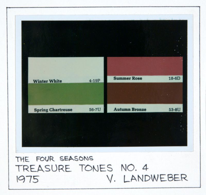 Victor Landweber, Treasure Tones No. 4: The Four Seasons, 1975