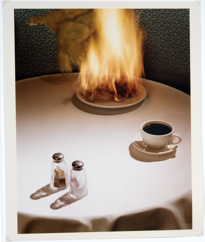 Jo Ann Callis, Salt and Pepper and Fire, 1980 (printed in 2009)