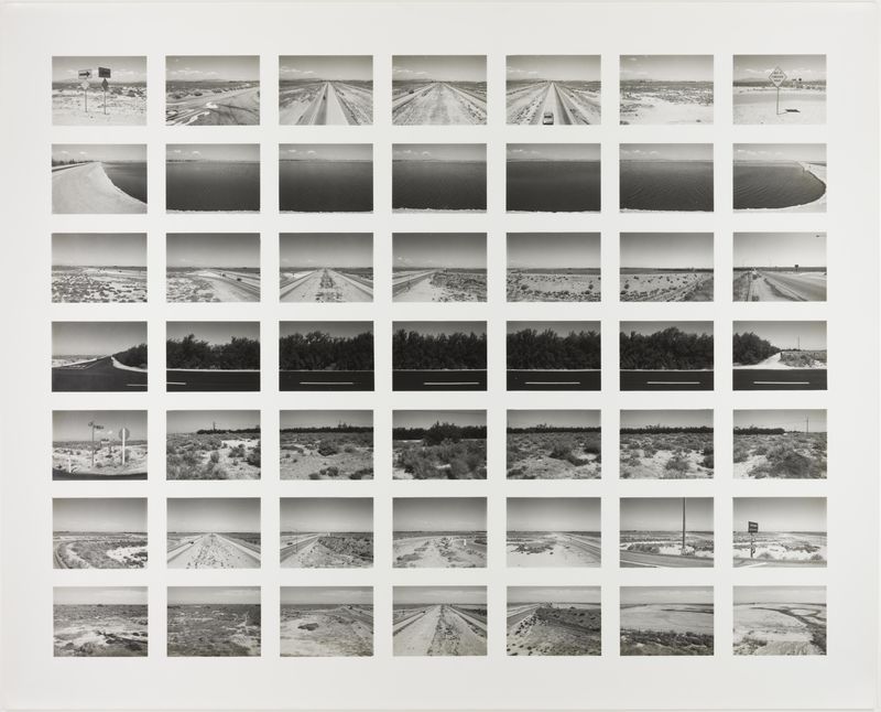 Robbert Flick, East of Lancaster, along Highway 14, 1981 (Portfolio: 1982)