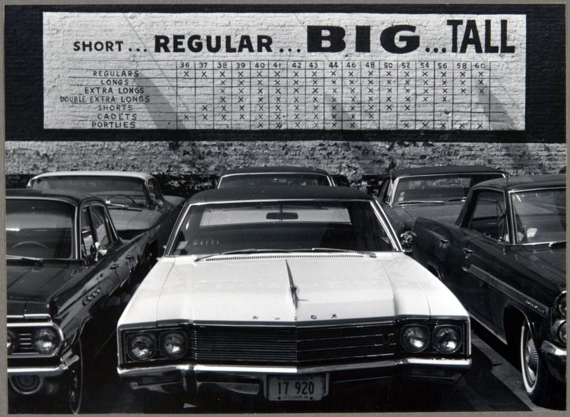 Pat O'Neill, Chicago (cars and sign), 1966