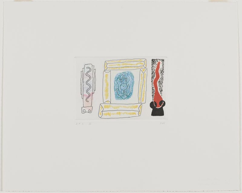 William Brice, Untitled II, 1985
