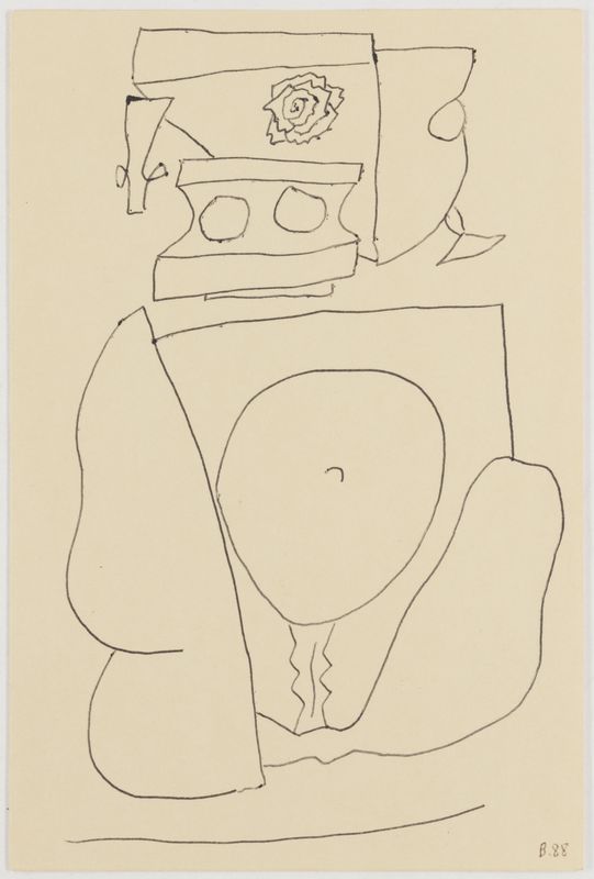 William Brice, Untitled, 1988