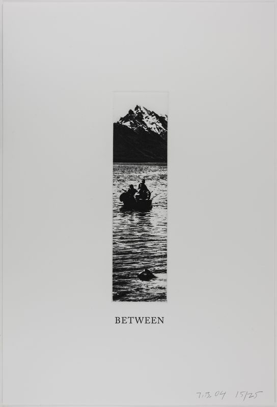 John Baldessari, Between (Some Narrow Views), 2004