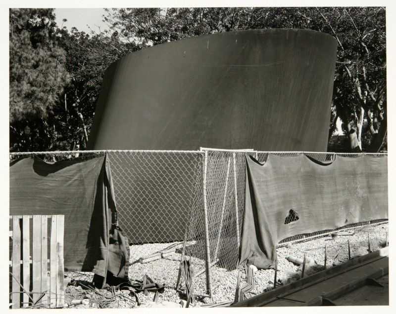 James Welling, Finish BAC-C "Serra and Construction Fence", 2006