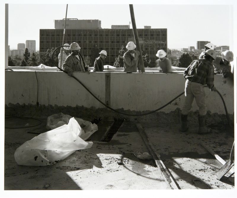 James Welling, Concrete Placement BAC-7, "Pouring the Walkways, Largo Crew", 2004