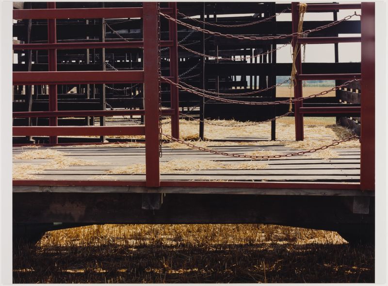 James Welling, Hay Wagon, Red Hook, NY, 2002