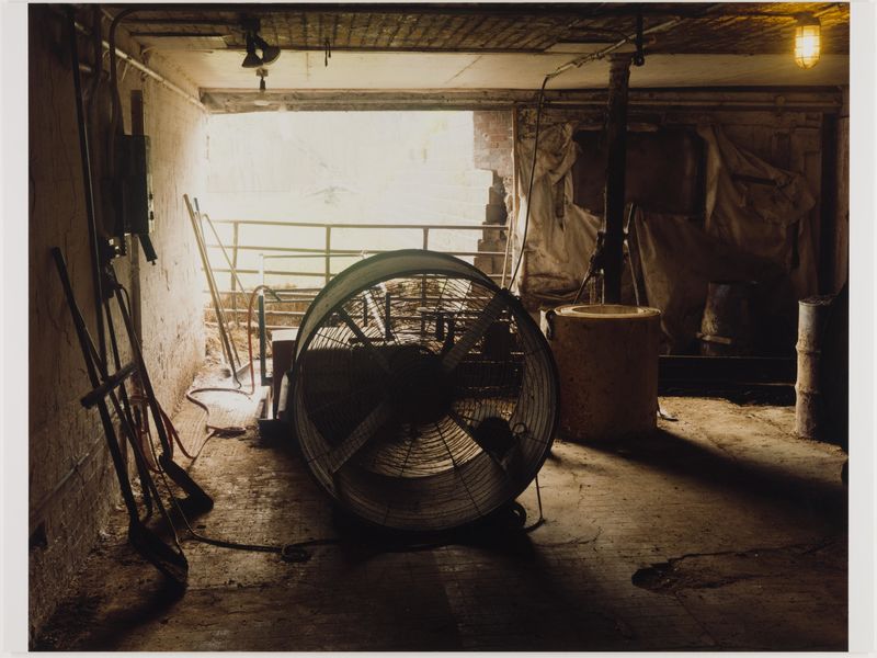 James Welling, Barn Interior, Grasslands Farms, Salisbury, CT, 2003