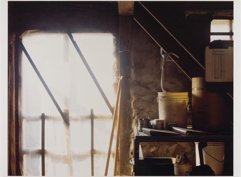 James Welling, Barn door, Town Farm, Simsbury, CT, 2003