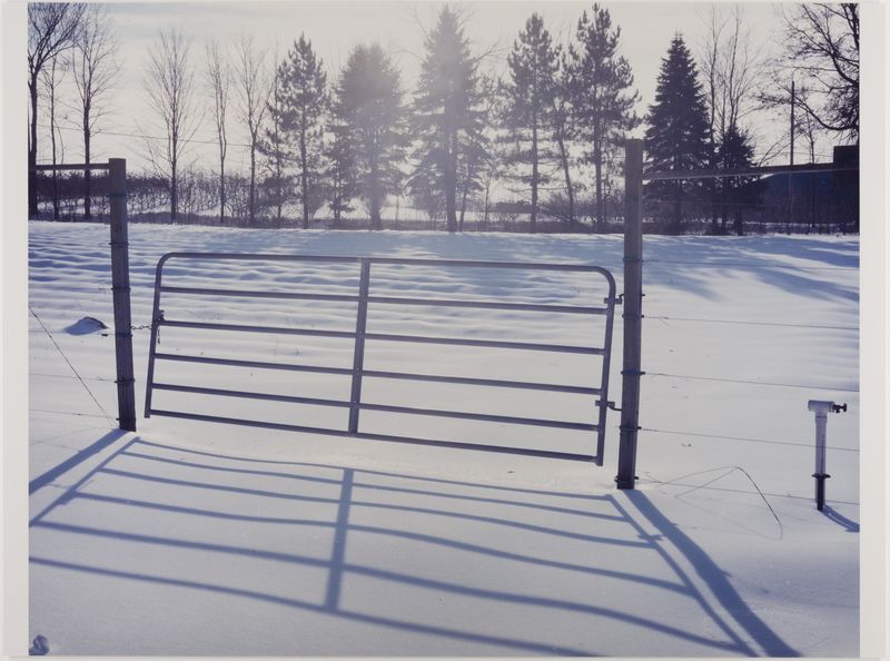 James Welling, Ice Glare, Phillies Bridge Farm, New Paltz, NY, 2003