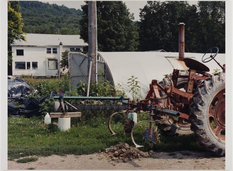 James Welling, Greenhouse and Farmall, Hawthorne Valley Farm, Ghent, NY, 2002