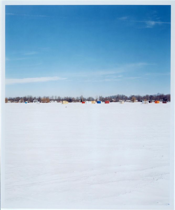 Catherine Opie, Untitled Ice Houses, 2001