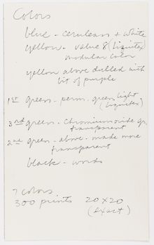 Corita Kent, Untitled, 1980