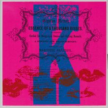 Corita Kent, k kiss, 1968