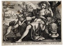 Martin de Vos, Smell, ca. 1600