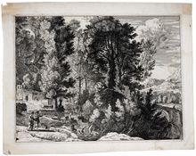 Anonymous, Landscape, 18th century