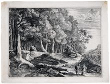 Anonymous, Landscape, 18th century