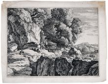Anonymous, Landscape, 18th century
