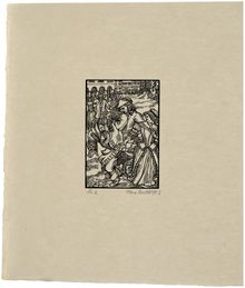 Max Unold, Untitled (Man falling), 1913