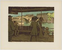 Ernst Matthes, Pariser Szenen: Zehn Original Lithographien von Ernst Matthes, 1909