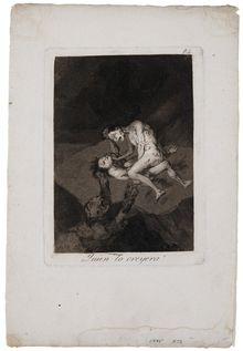 Francisco José de Goya y Lucientes, Quien lo Creyera, Plate 62, 1793-1798
