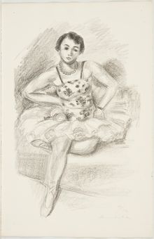 Henri Matisse, Untitled (Seated Dancer), 1927