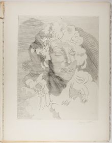 Jacques Villon, Portrait of Racine, 1945