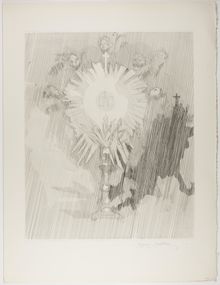 Jacques Villon, The Monstrance, 1945
